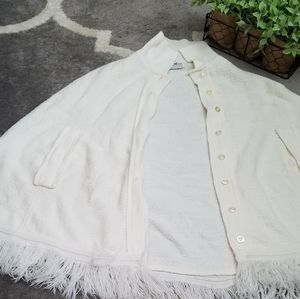 Vintage sweater cape